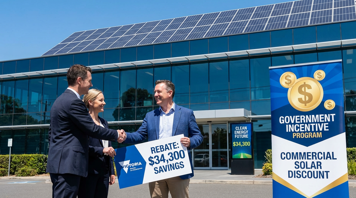 Victorian Energy Upgrades Commercial Solar Rebate 2026